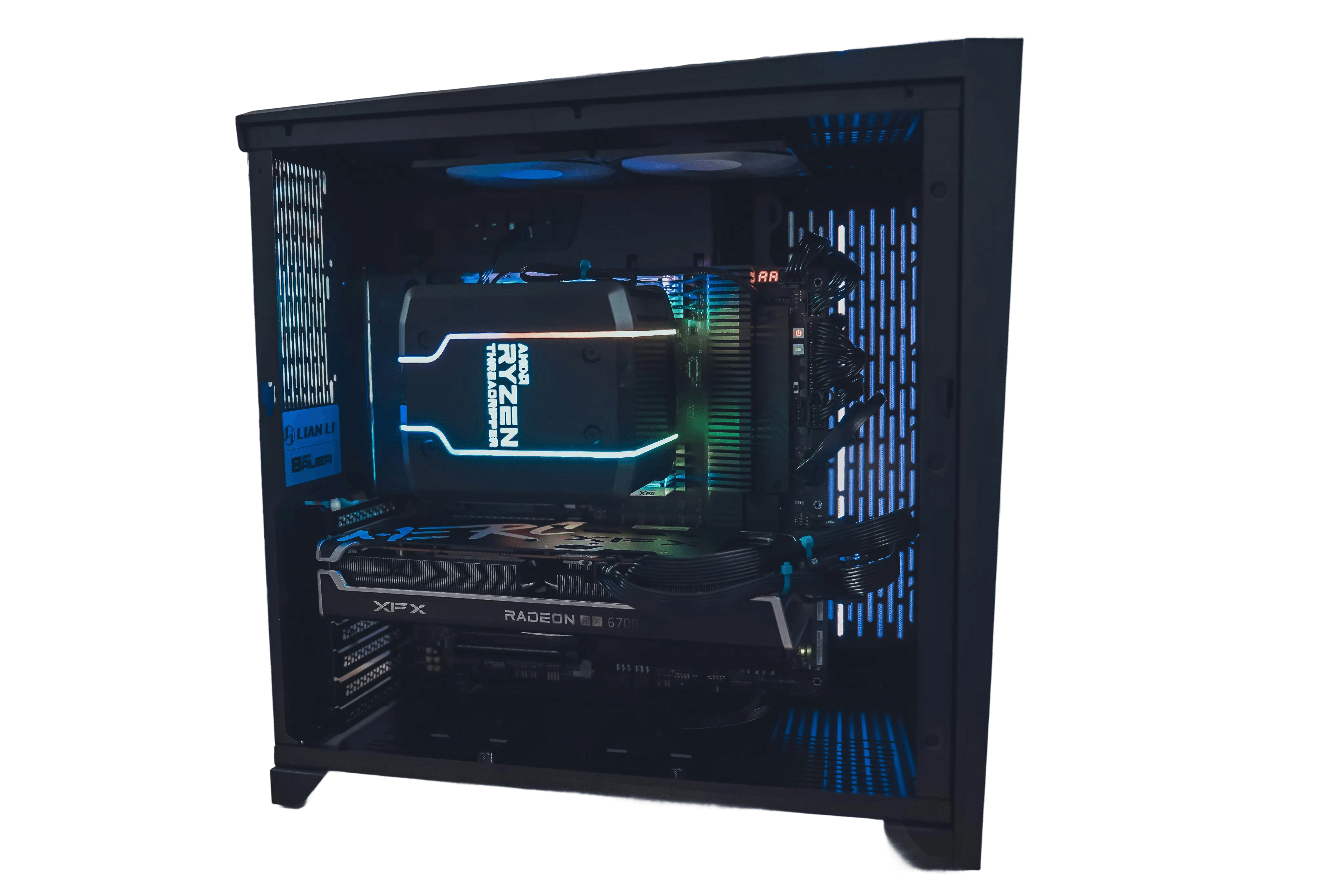 A workstation configured and tested by BlueOrbit Systems